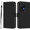 Phonesta Soft Skin Book Wallet Klapphülle für HONOR 200 Lite - Schwarz