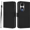 Phonesta Soft Skin Book Wallet Klapphülle für HONOR 90 - Schwarz