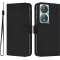 Phonesta Soft Skin Book Wallet Klapphülle für HONOR 90 Smart/X7b - Schwarz