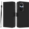 Phonesta Soft Skin Book Wallet Klapphülle für Oppo Reno10/Reno10 Pro - Schwarz