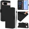 Phonesta Soft Skin Book Wallet Klapphülle für Google Pixel 8 - Schwarz 2