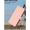 Phonesta Soft Skin Book Wallet Klapphülle für Xiaomi Redmi 14C / Xiaomi Poco C75 - Weiches Rosa 6