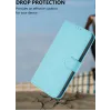 Phonesta Soft Skin Book Wallet Klapphülle für Xiaomi Redmi 14C / Xiaomi Poco C75 - Hellblau 6