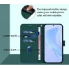 Phonesta Soft Skin Book Wallet Klapphülle für Oppo Reno13 F 4G/5G / Reno13 FS 5G - Dunkelgrün 4