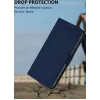 Phonesta Soft Skin Book Wallet Klapphülle für Sony Xperia 10 VI - Dunkelblau 6