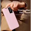 Phonesta Smart Window Book Wallet Klapphülle für Samsung Galaxy S24 Ultra - Rosa 4