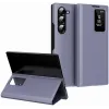 Phonesta Smart Window Book Wallet Klapphülle für Samsung Galaxy Z Fold 6 - Lila