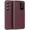 Phonesta Smart Window Book Wallet Klapphülle für Samsung Galaxy A36/A56 - Bordeaux