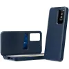 Phonesta Smart Window Book Wallet Klapphülle für Samsung Galaxy S25 Edge - Dunkelblau 2