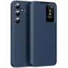 Phonesta Smart Window Book Wallet Klapphülle für Samsung Galaxy S25 FE - Dunkelblau 0