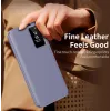 Phonesta Smart Window Book Wallet Klapphülle für Samsung Galaxy S25 FE - Lila 4