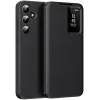 Phonesta Smart Window Book Wallet Klapphülle für Samsung Galaxy S25 FE - Schwarz 0