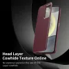 Phonesta Smart Window Book Wallet Klapphülle für Samsung Galaxy A37 - Bordeaux 1
