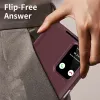 Phonesta Smart Window Book Wallet Klapphülle für Samsung Galaxy A37 - Bordeaux 4