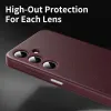 Phonesta Smart Window Book Wallet Klapphülle für Samsung Galaxy A37 - Bordeaux 5
