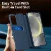 Phonesta Smart Window Book Wallet Klapphülle für Samsung Galaxy A37 - Dunkelblau 6