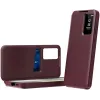 Phonesta Smart Window Book Wallet Klapphülle für Samsung Galaxy S26 Ultra - Bordeaux