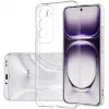 Phonesta Ultra-Thin Silikon Back Cover Hülle für Oppo Reno12 Pro - Transparent