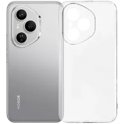 Phonesta Ultra-Thin Silikon Back Cover Hülle für HONOR 400 Pro - Transparent