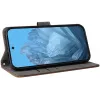 Phonesta Vintage Skin Book Wallet Klapphülle für Google Pixel 9 Pro XL - Braun 3
