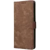 Phonesta Vintage Skin Book Wallet Klapphülle für Realme 12 Pro/12 Pro Plus - Braun 6