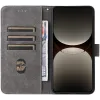 Phonesta Vintage Skin Book Wallet Klapphülle für Realme GT 7 Pro - Braun 2