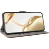 Phonesta Vintage Skin Book Wallet Klapphülle für HONOR 200 - Braun 3