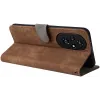 Phonesta Vintage Skin Book Wallet Klapphülle für HONOR 200 - Braun 4