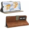 Phonesta Vintage Skin Book Wallet Klapphülle für HONOR 90 - Braun 3