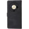 Phonesta Vintage Skin Book Wallet Klapphülle für HONOR Magic6 Lite - Schwarz 7