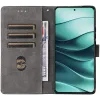 Phonesta Vintage Skin Book Wallet Klapphülle für Xiaomi Redmi Note 14 5G - Braun 2