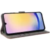 Phonesta Vintage Skin Book Wallet Klapphülle für Samsung Galaxy A25 - Braun 3