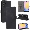 Phonesta Vintage Skin Book Wallet Klapphülle für Samsung Galaxy A25 - Schwarz 5