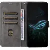 Phonesta Vintage Skin Book Wallet Klapphülle für Asus ROG Phone 9/9 Pro - Schwarz 2