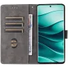 Phonesta Vintage Skin Book Wallet Klapphülle für Xiaomi Redmi Note 14 Pro 4G - Braun 2