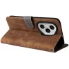 Phonesta Vintage Skin Book Wallet Klapphülle für HONOR 400 Pro - Braun 5