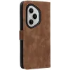 Phonesta Vintage Skin Book Wallet Klapphülle für HONOR 400 Pro - Braun 8