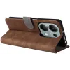 Phonesta Vintage Skin Book Wallet Klapphülle für Xiaomi Redmi Note 14S/13 Pro / Xiaomi Poco M6 Pro - Braun 4