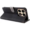 Phonesta Vintage Skin Book Wallet Klapphülle für Xiaomi 15T - Schwarz 5