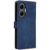 Phonesta Vintage Skin Book Wallet Klapphülle für Xiaomi Poco F7 - Blau 8