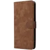 Phonesta Vintage Skin Book Wallet Klapphülle für Xiaomi Poco F7 - Braun 7