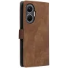Phonesta Vintage Skin Book Wallet Klapphülle für Xiaomi Poco F7 - Braun 8