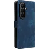 Phonesta Vintage Skin Book Wallet Klapphülle für Samsung Galaxy Z Fold 7 - Blau 9