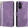 Phonesta Vintage Skin Book Wallet Klapphülle für OnePlus Nord CE5 - Lila