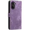 Phonesta Vintage Skin Book Wallet Klapphülle für OnePlus Nord CE5 - Lila 7