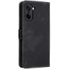 Phonesta Vintage Skin Book Wallet Klapphülle für OnePlus Nord CE5 - Schwarz 7
