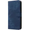 Phonesta Vintage Skin Book Wallet Klapphülle für Oppo A6 Pro - Blau 6