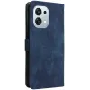 Phonesta Vintage Skin Book Wallet Klapphülle für Oppo A6 Pro - Blau 7