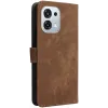Phonesta Vintage Skin Book Wallet Klapphülle für Oppo A6 Pro - Braun 7