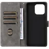 Phonesta Vintage Skin Book Wallet Klapphülle für Motorola Moto G57 Power - Schwarz 3